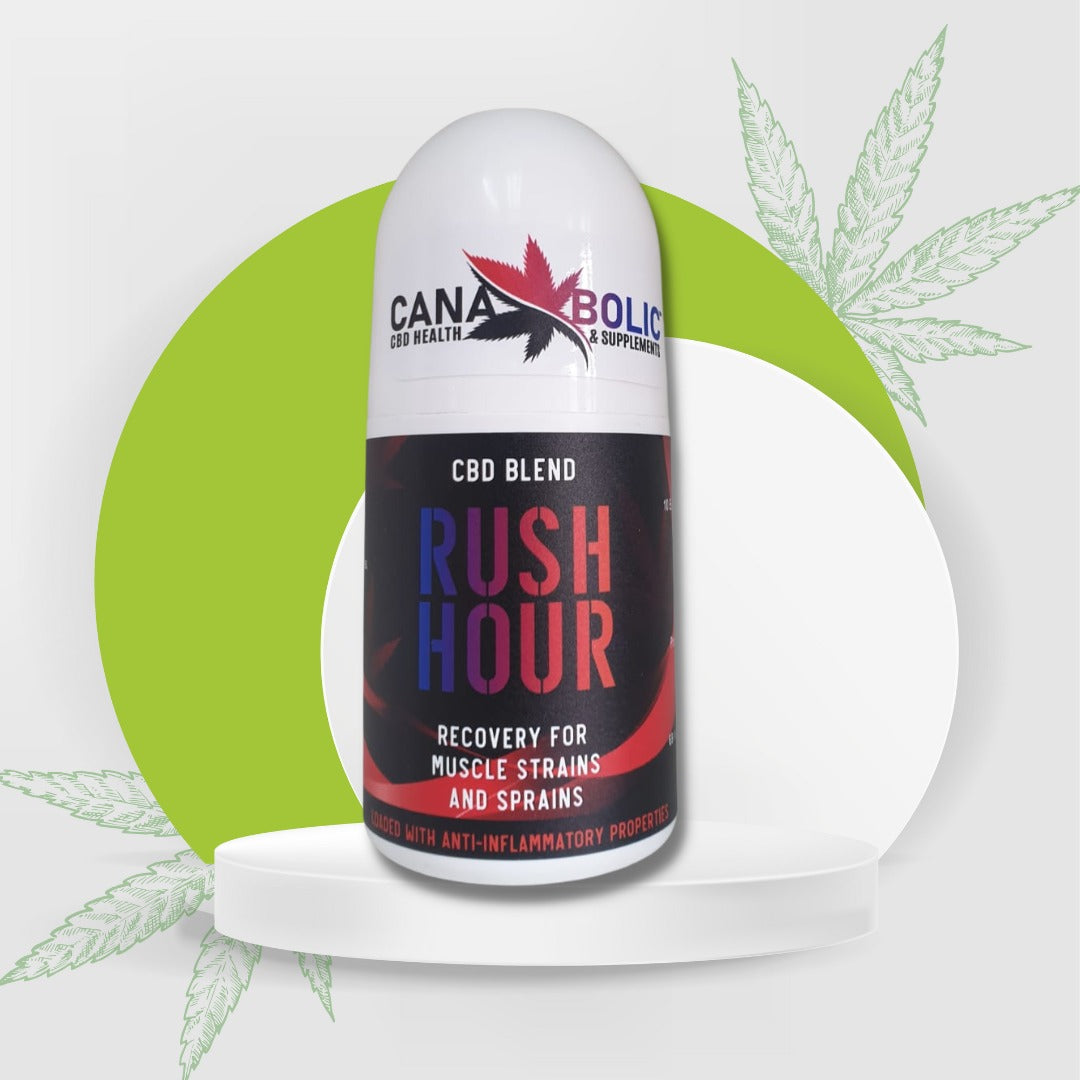 Canabolic CBD Blend Rush Hour - Recovery for Muscle Strains and Sprains