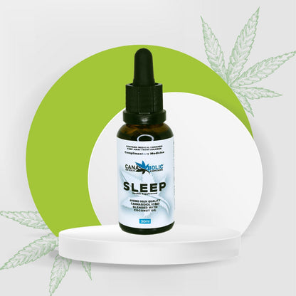 Canabolic Sleep CBD Oil 600MG Cannabidiol CBD 30ml - Blended with Coconut oil